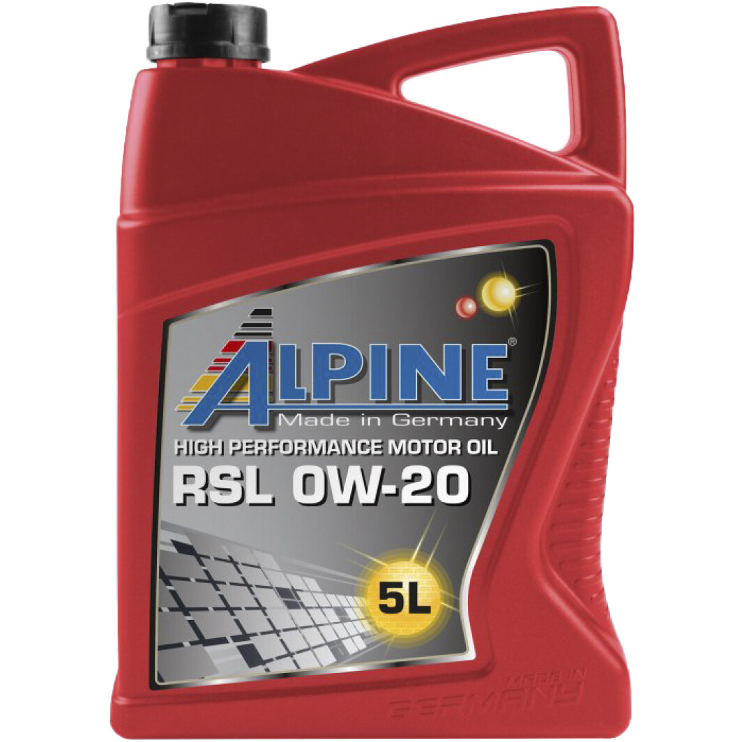 Моторное масло Alpine RSL 0W-20 5 л на Hyundai Getz