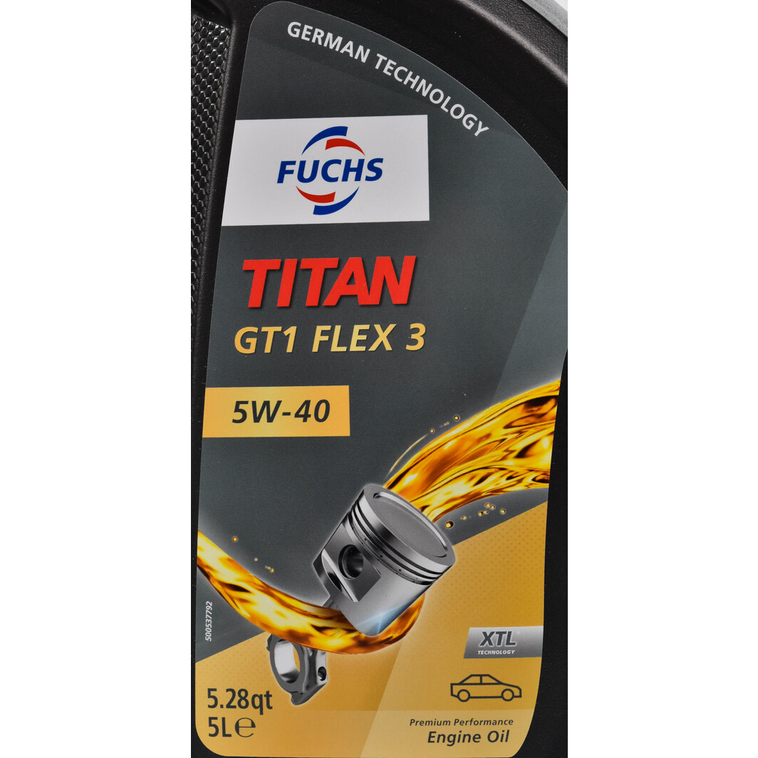 Моторное масло Fuchs Titan GT1 Flex 3 5W-40 5 л на Volvo 960