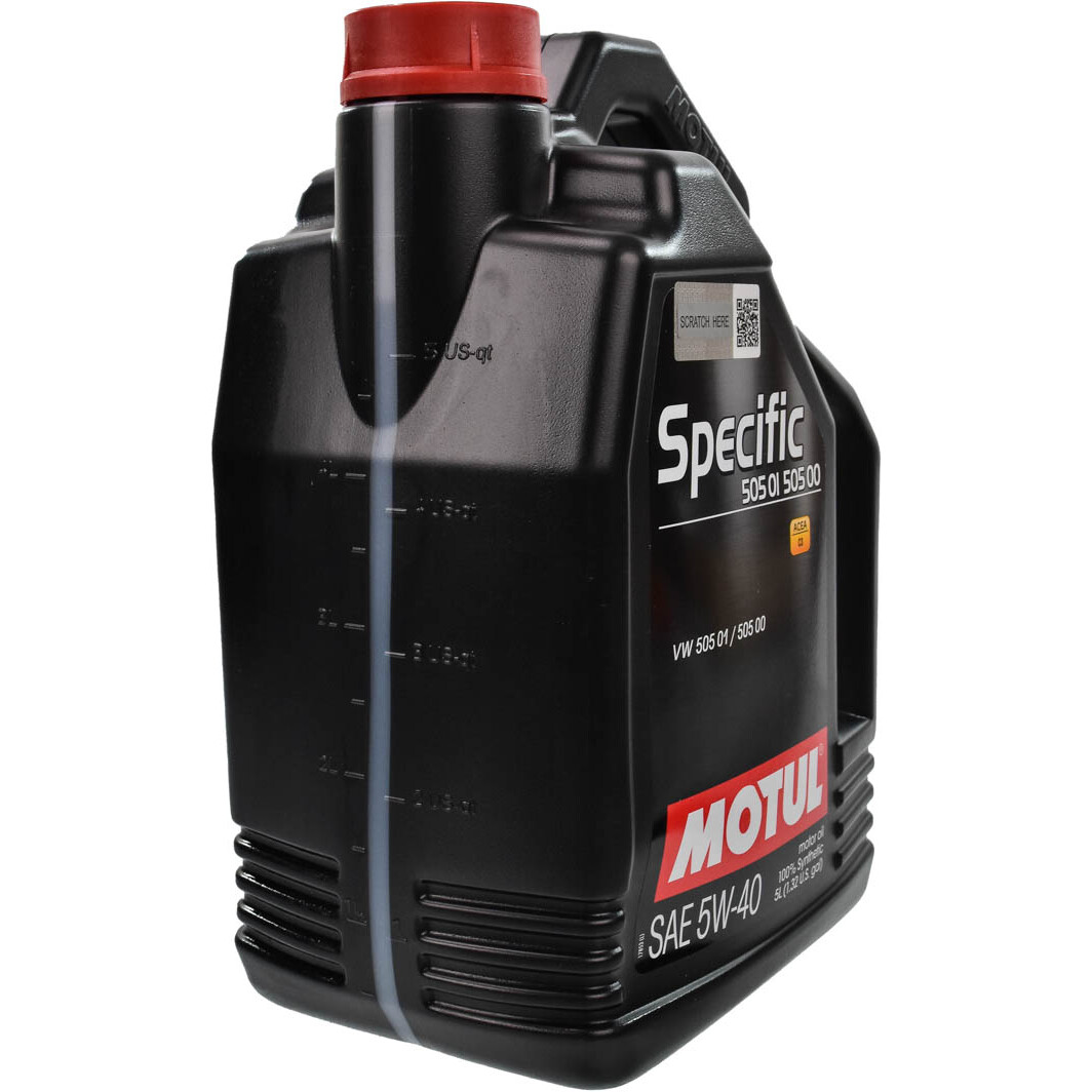 Моторное масло Motul Specific 505 01 505 00 5W-40 5 л на Ford Fusion