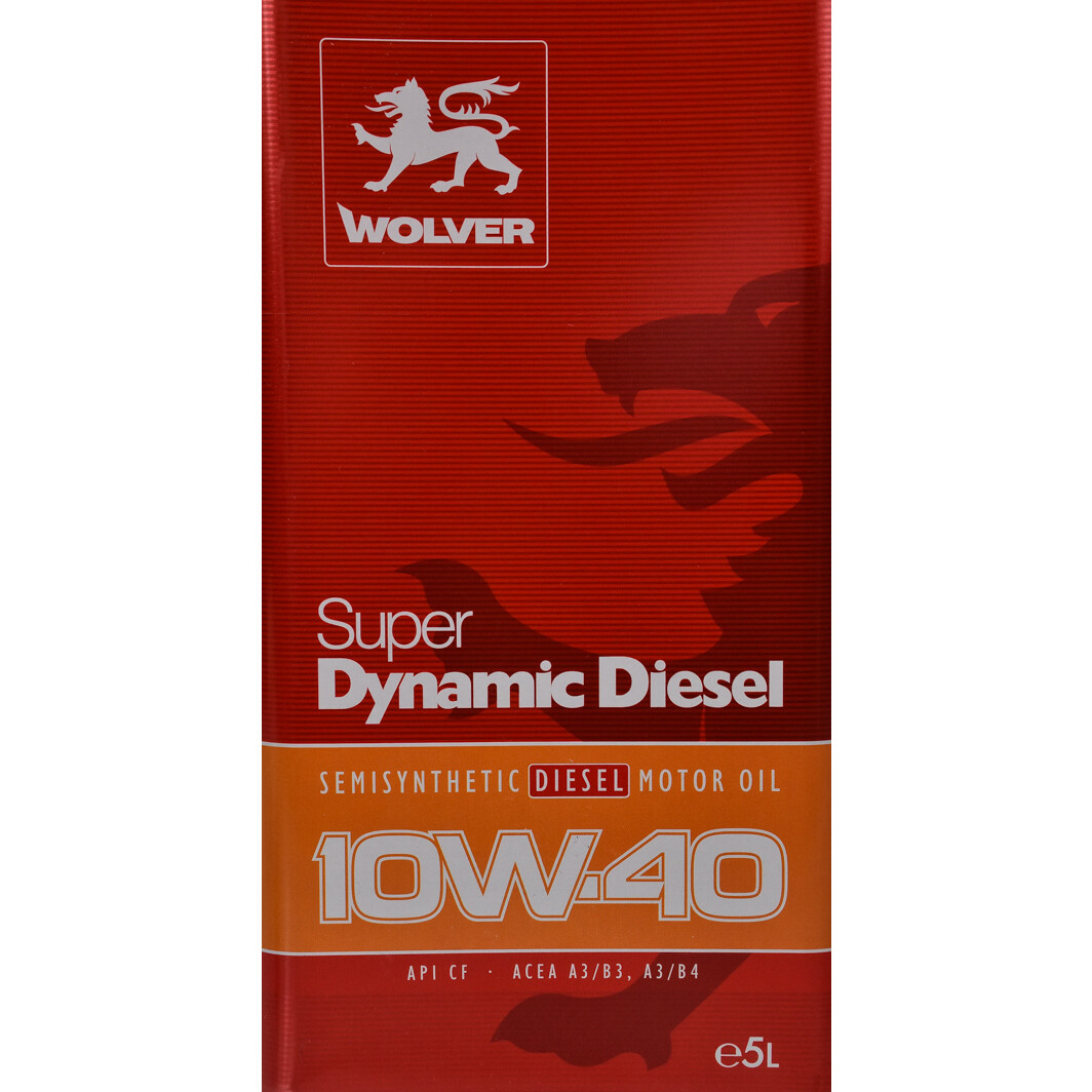 Моторна олива Wolver Super Dynamic Diesel 10W-40 5 л на Subaru Tribeca