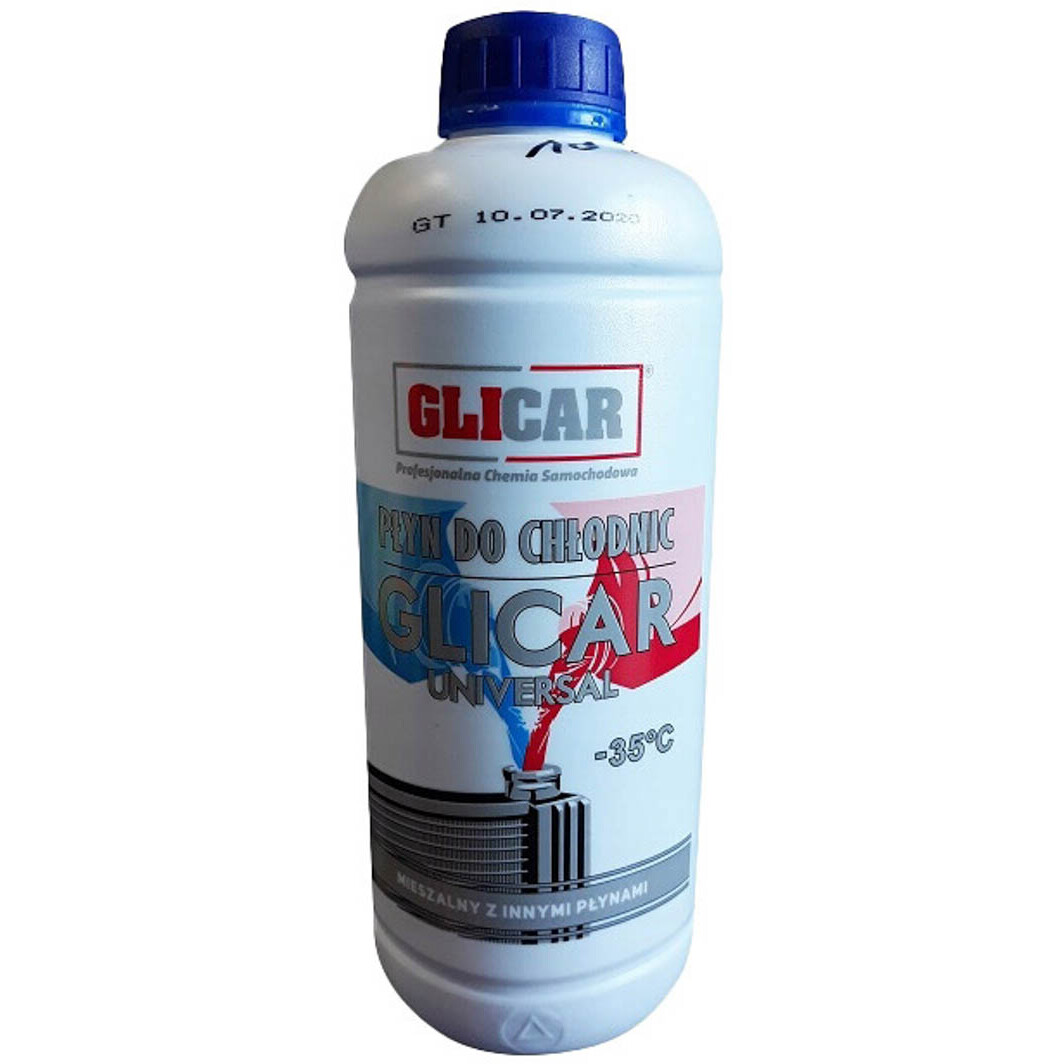 Готовый антифриз GLICAR G11 синий -35 °C 1 л