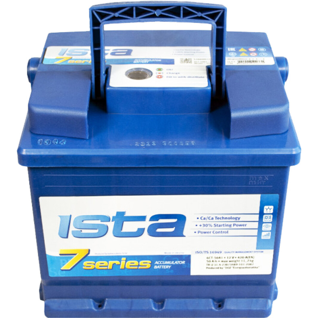 Акумулятор Ista 6 CT-50-L 7 Series 550600221041