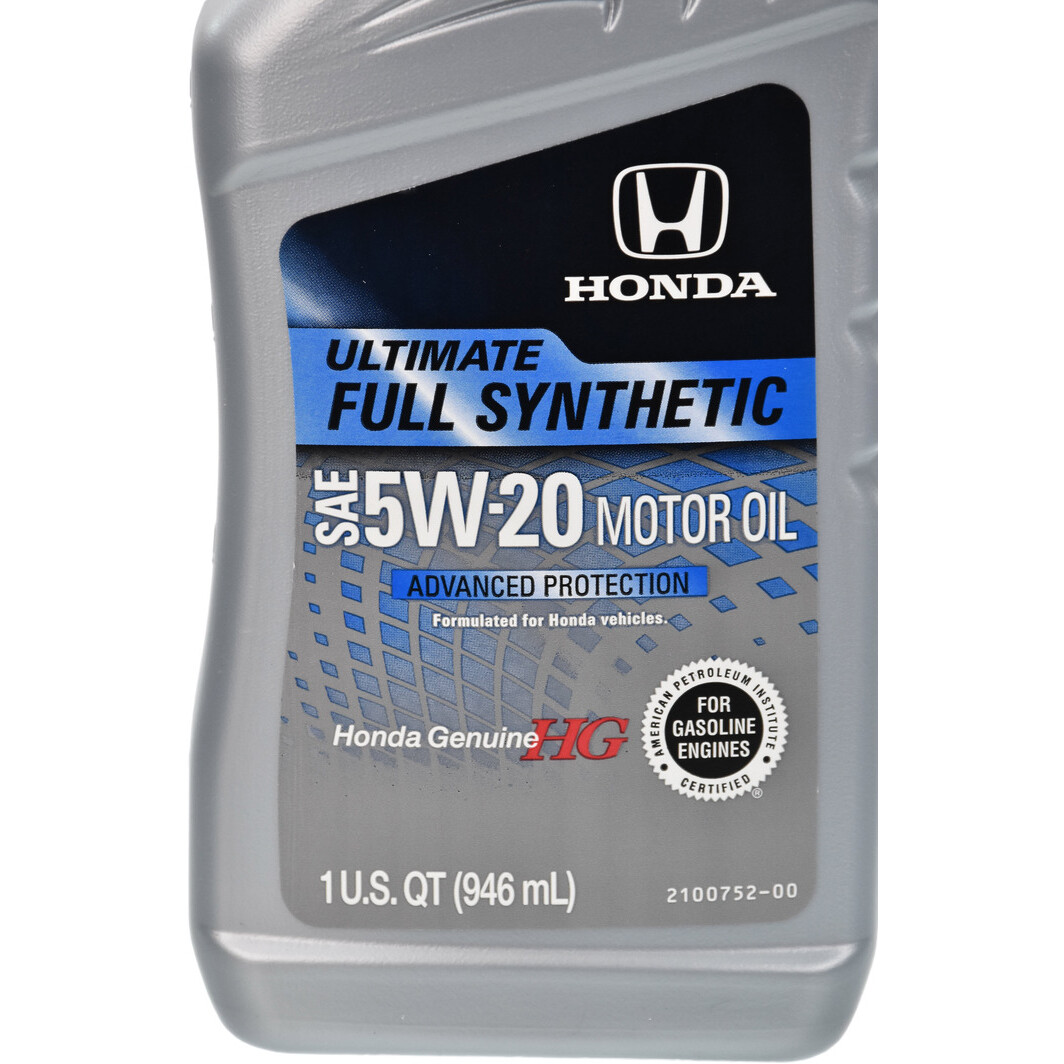 Моторное масло Honda HG Ultimate 5W-20 0,95 л на Volkswagen LT
