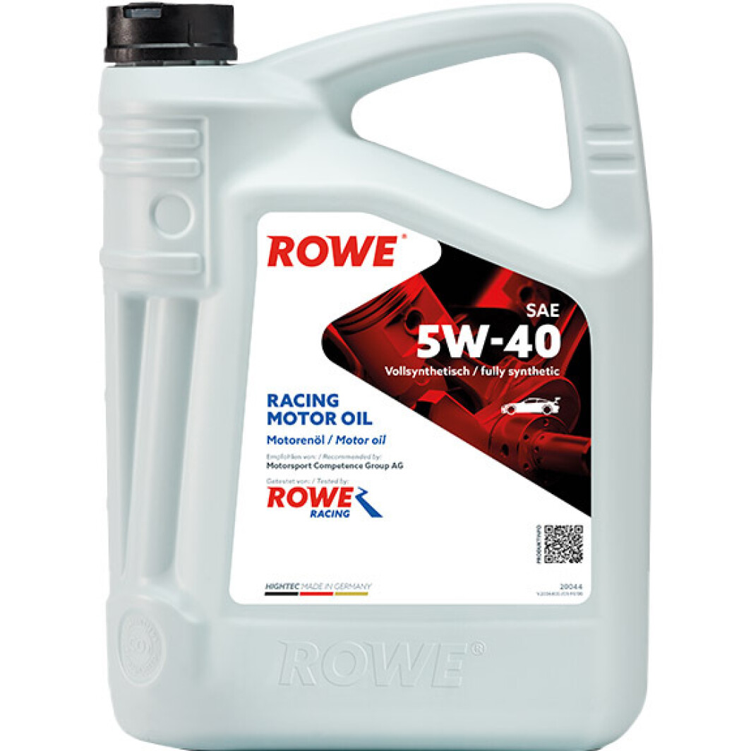 Моторна олива Rowe Racing Motor Oil 5W-40 5 л на Toyota Hiace