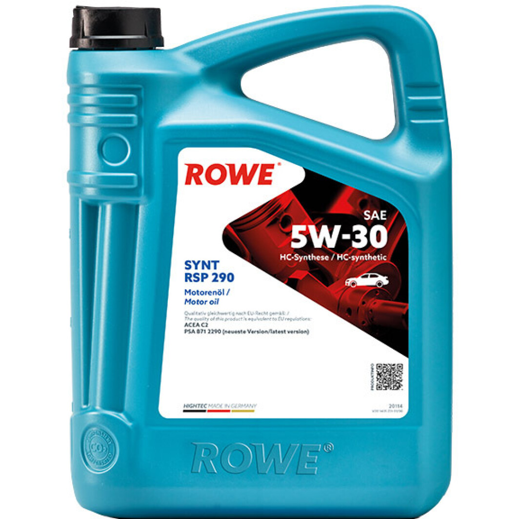 Rowe Synt RSP 290 5W-30 (5 л) моторна олива 5 л