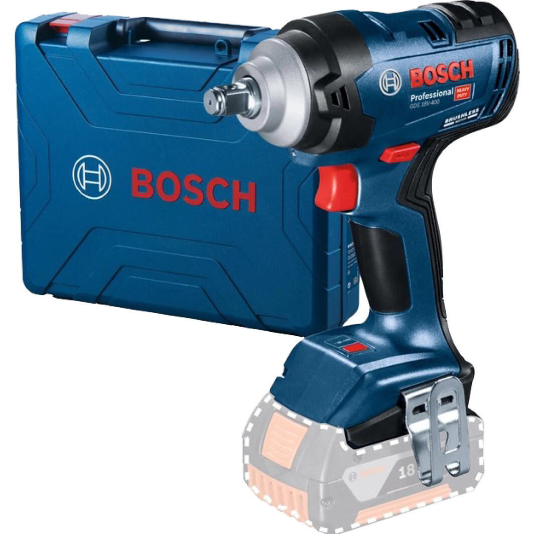 Гайкокрут акумуляторний Bosch GDS 18V-400 Professional (без акумулятора та ЗУ)