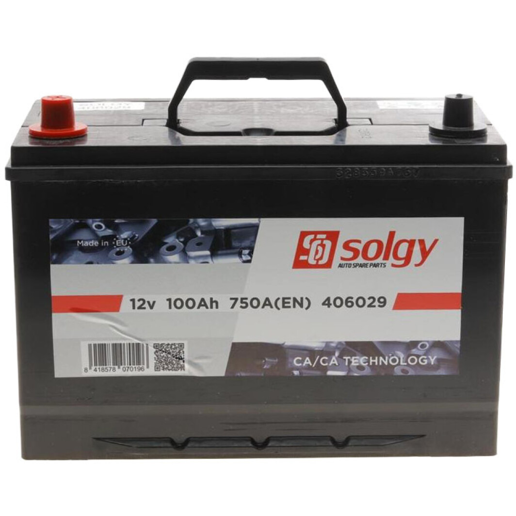 Аккумулятор Solgy 6 CT-100-L 406029
