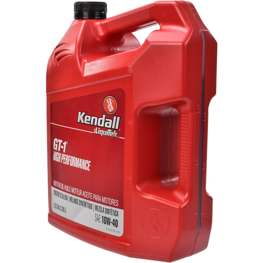 Моторное масло Kendall GT-1 High Performance Motor Oil with LiquiTek 10W-40 3,78 л на Iveco Daily VI