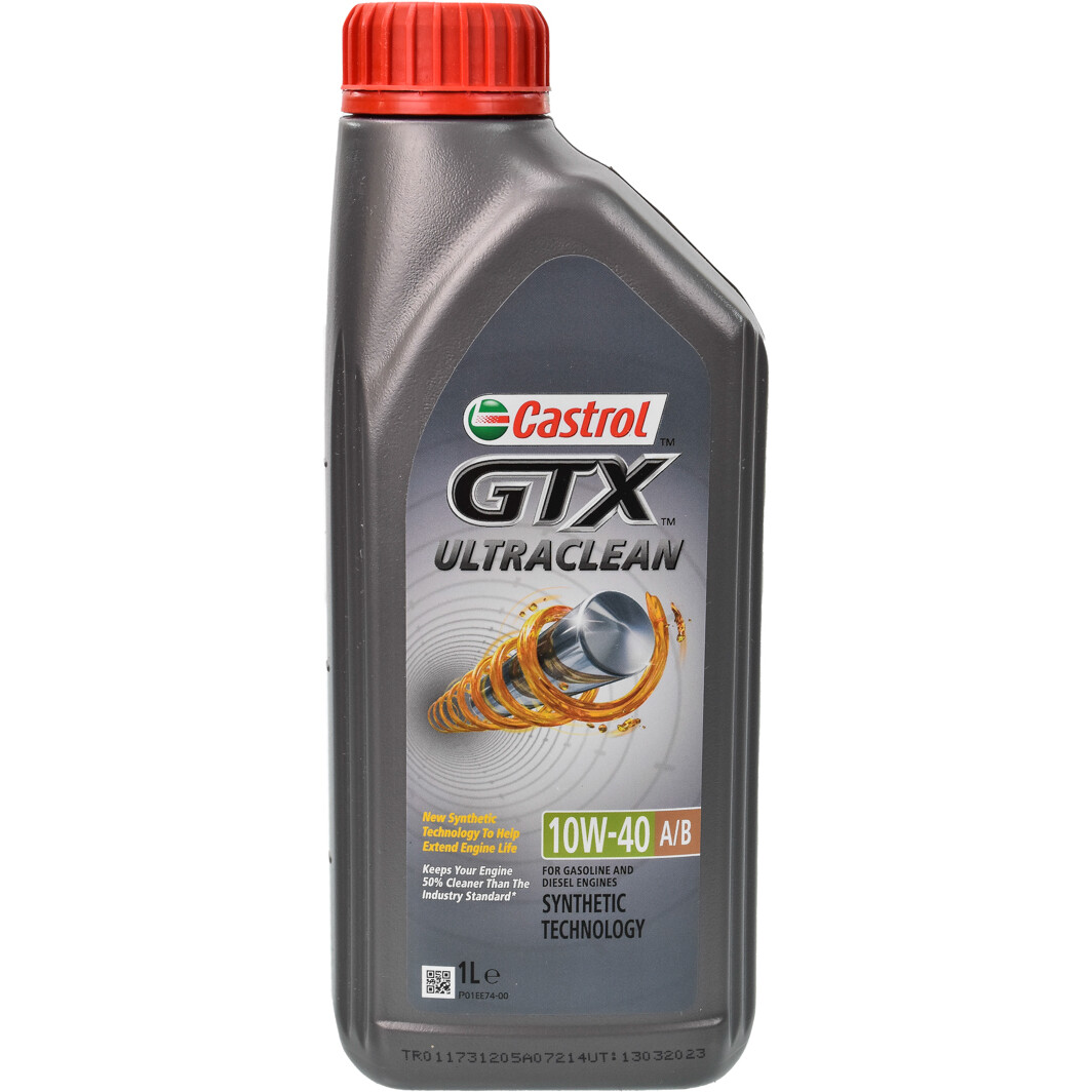 Моторное масло Castrol GTX Ultraclean A/B 10W-40 1 л на Citroen Xsara