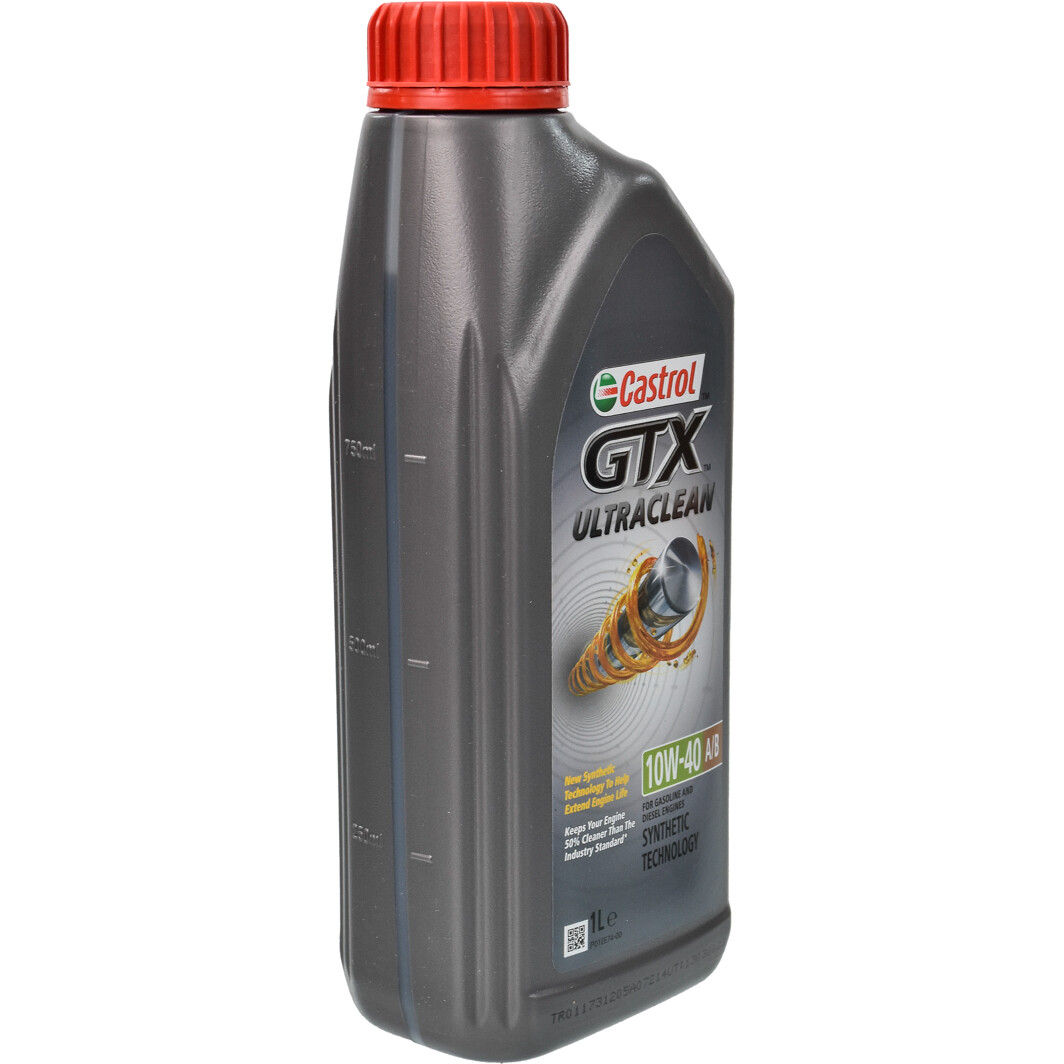 Моторное масло Castrol GTX Ultraclean A/B 10W-40 1 л на Citroen Xsara