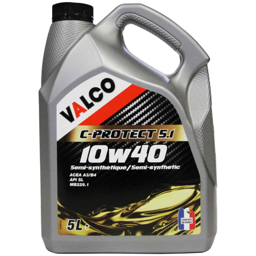 Моторна олива Valco C-PROTECT 5.1 10W-40 5 л на Chrysler Crossfire