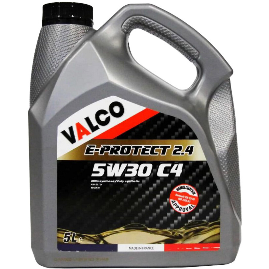Моторное масло Valco E-PROTECT 2.4 5W-40 5 л на Opel Kadett