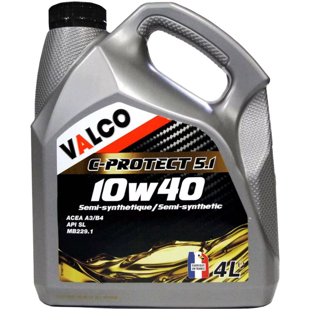 Моторна олива Valco C-PROTECT 5.1 10W-40 4 л на Ford Ranger