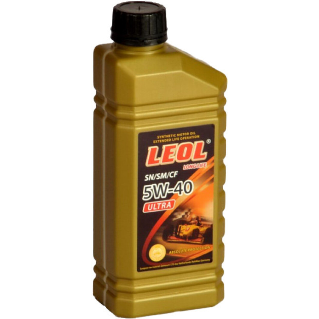 Моторное масло Leol Ultra 5W-40 1 л на Lexus RC