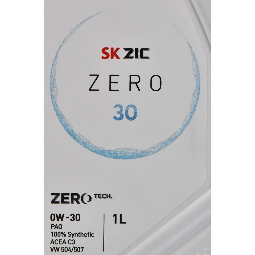 Моторное масло ZIC ZERO 30 0W-30 1 л на Mazda MPV