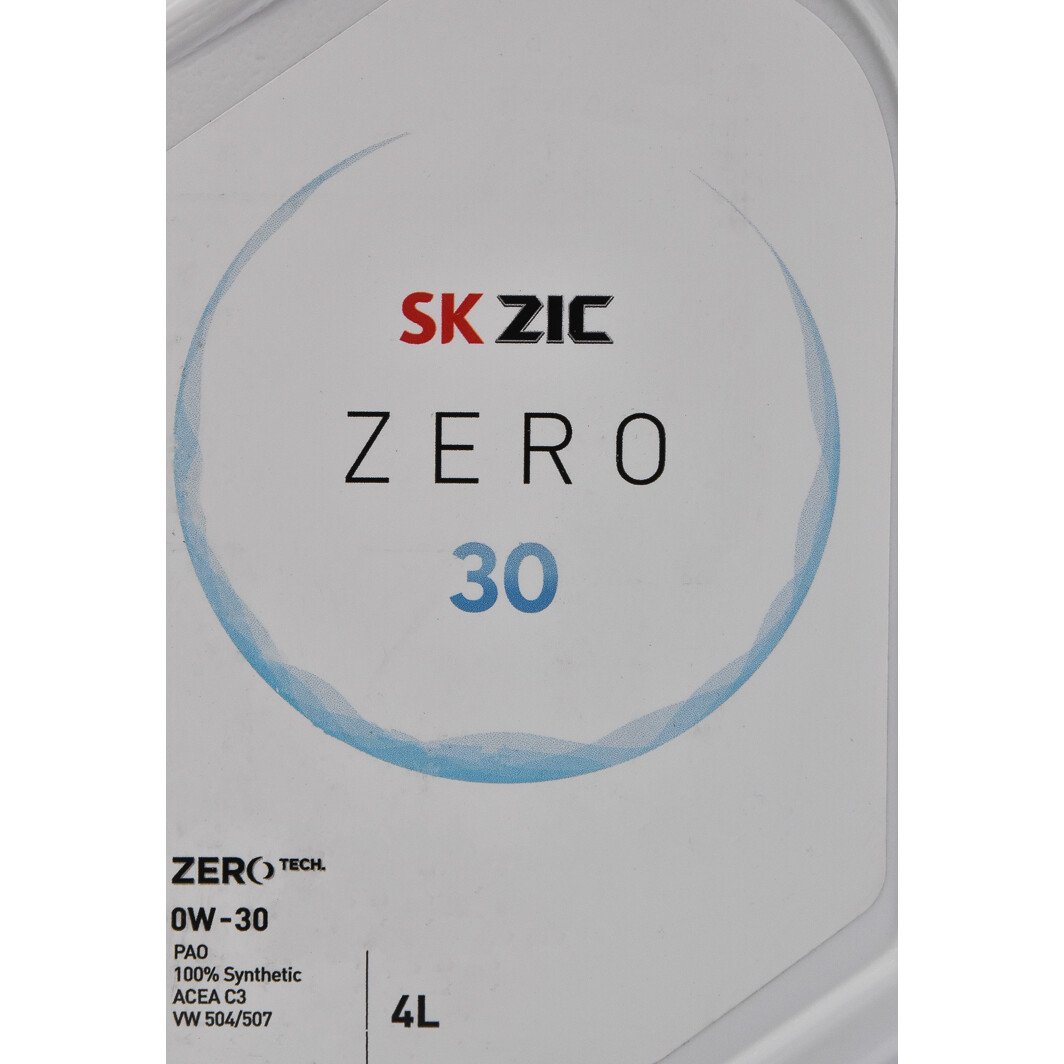 Моторное масло ZIC ZERO 30 0W-30 4 л на Citroen ZX