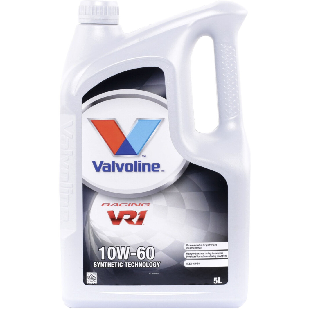 Моторное масло Valvoline VR1 Racing 10W-60 5 л на Chevrolet Astra