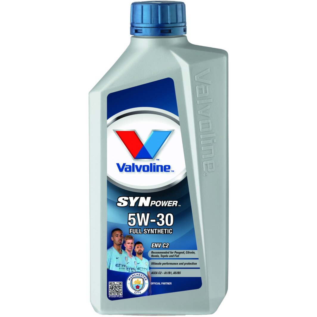 Моторна олива Valvoline SynPower ENV C2 5W-30 1 л на Volvo XC70