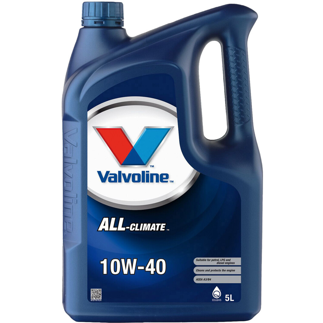 Моторное масло Valvoline All-Climate 10W-40 5 л на Toyota Yaris