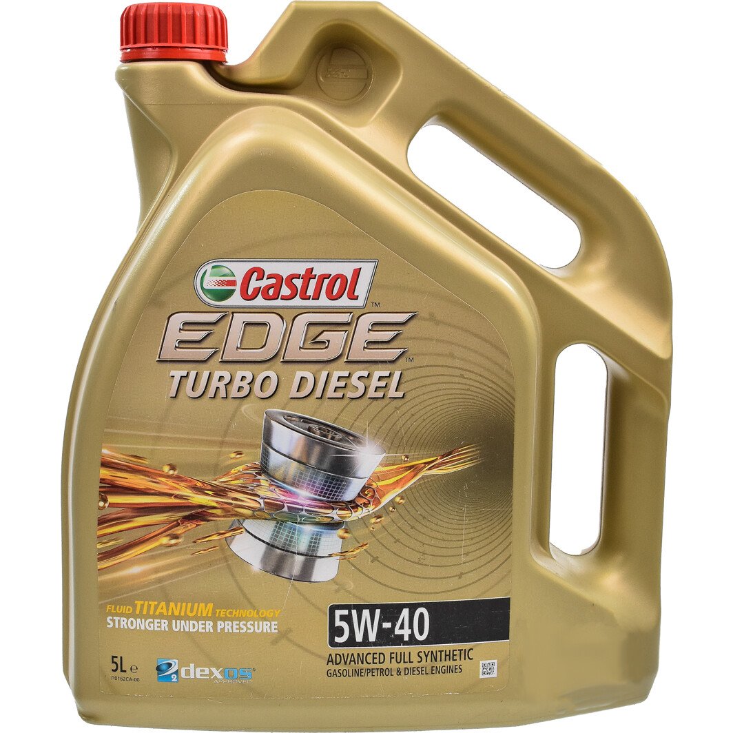 Моторное масло Castrol EDGE Turbo Diesel 5W-40 5 л на Fiat Talento