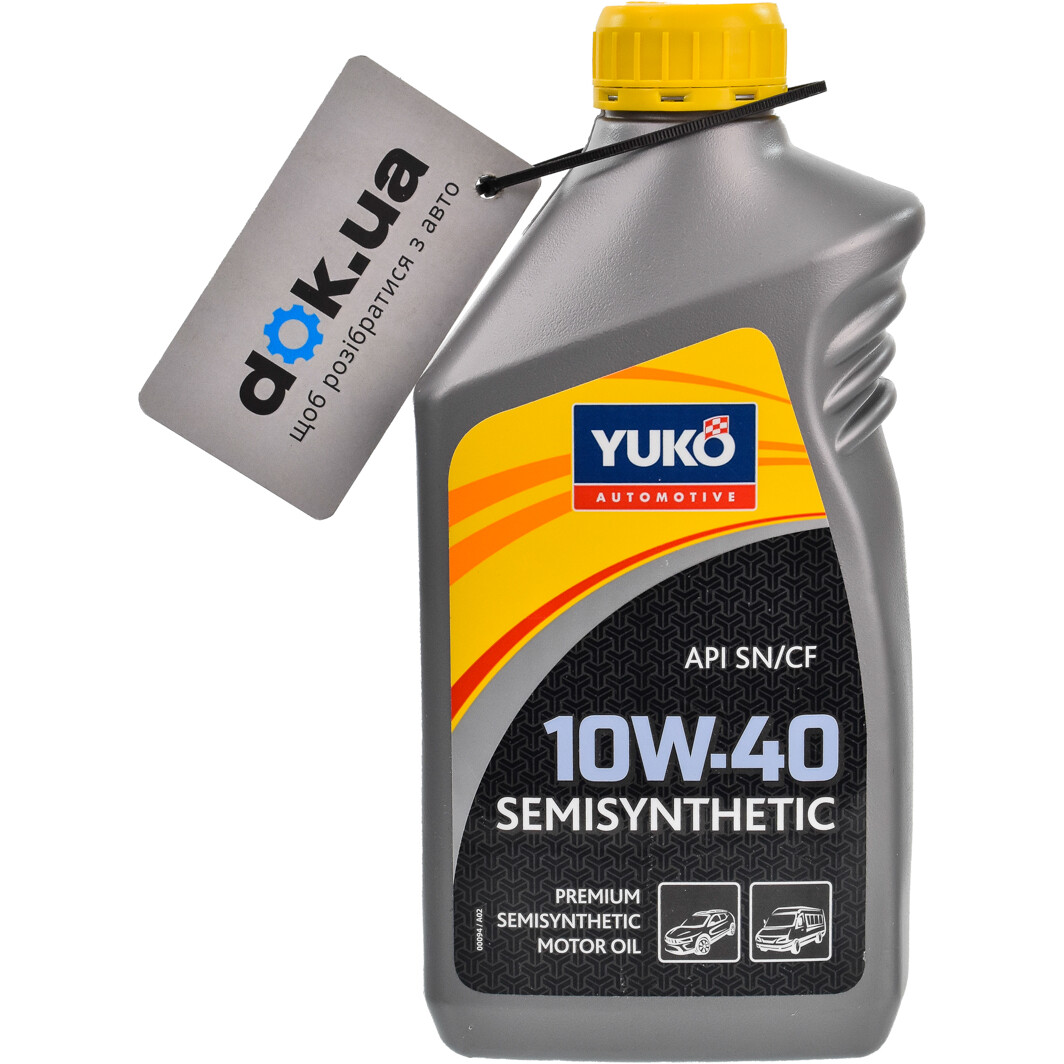Моторное масло Yuko Semisynthetic 10W-40 1 л на Citroen C6