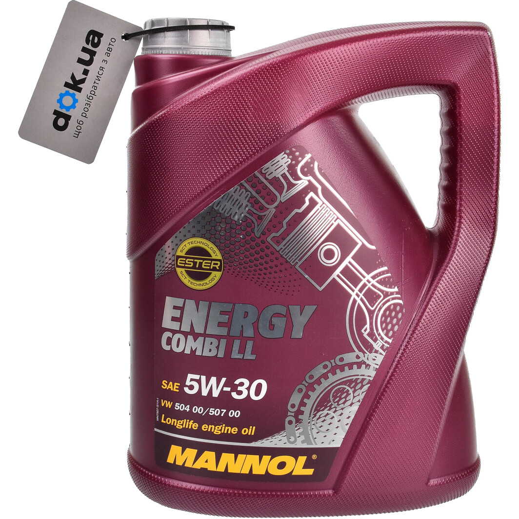 Моторна олива Mannol Energy Combi LL 5W-30 5 л на Citroen C6
