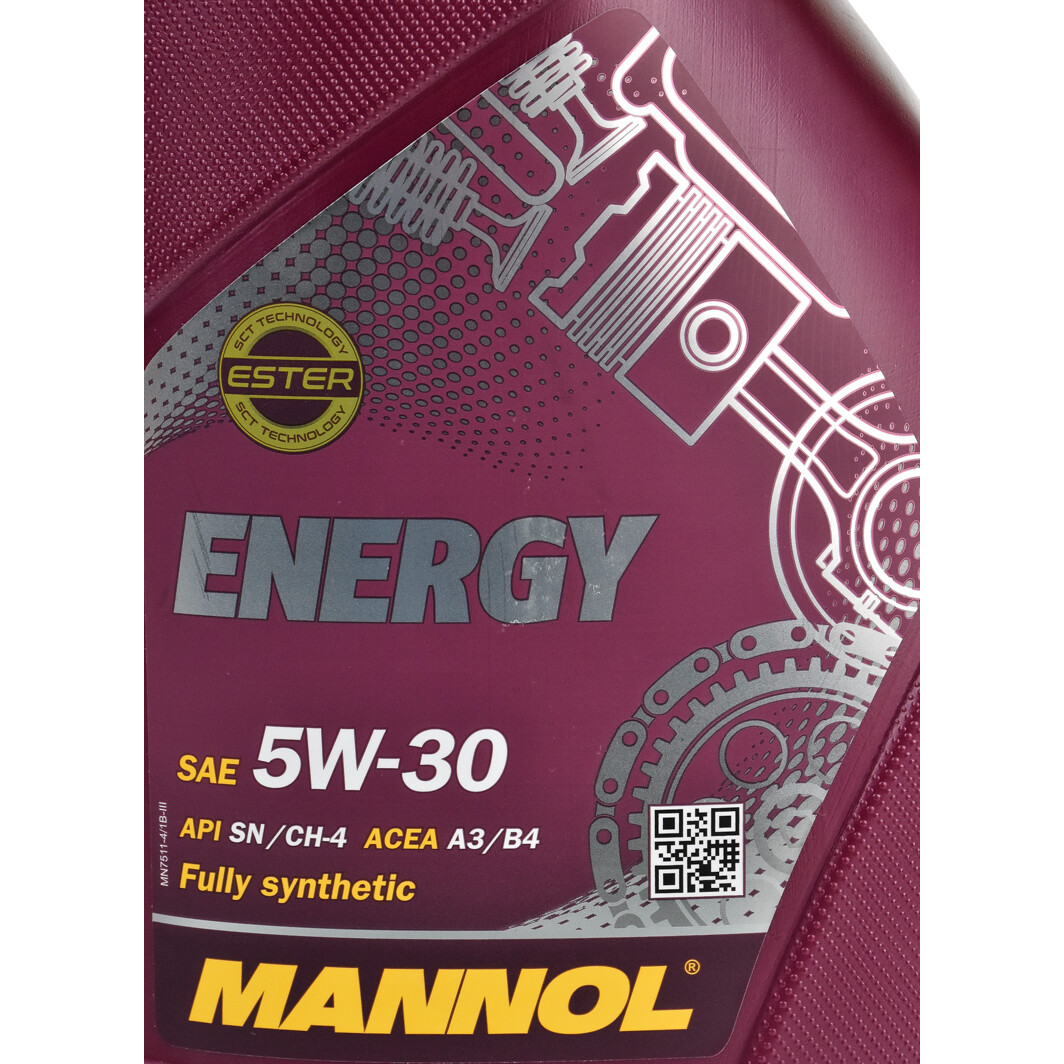 Моторна олива Mannol Energy 5W-30 4 л на Nissan NV200