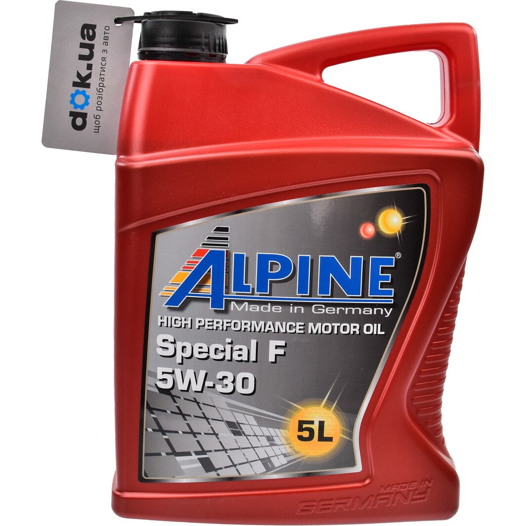 Моторна олива Alpine Special F 5W-30 5 л на Chevrolet Malibu