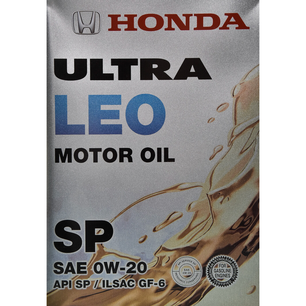 Моторна олива Honda Ultra LEO SP/GF-6 0W-20 на Volkswagen Beetle