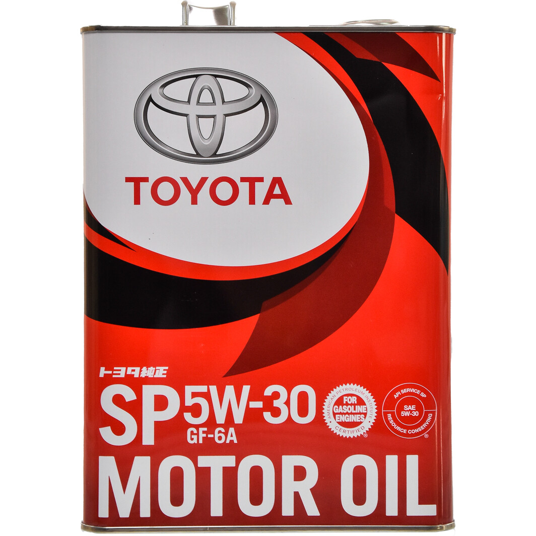 Моторное масло Toyota SP/GF-6A 5W-30 4 л на Toyota RAV4