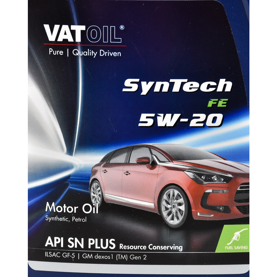 Моторное масло VatOil SynTech FE 5W-20 1 л на Toyota Hiace