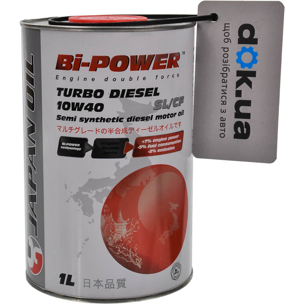 Моторна олива Bi-Power Japan Oil Turbo Diesel 10W-40 1 л на Nissan 300 ZX