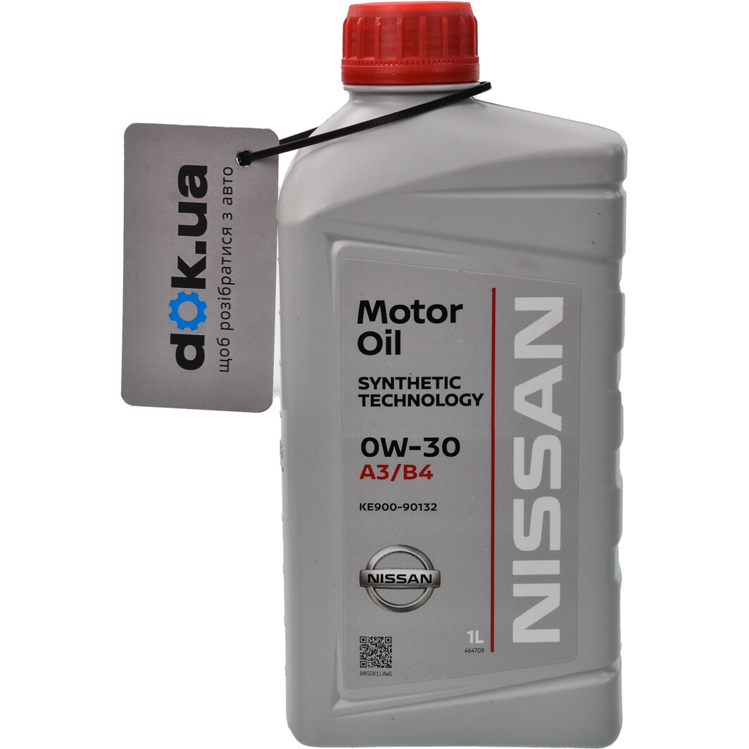 Моторное масло Nissan Motor Oil 0W-30 1 л на Lexus RC