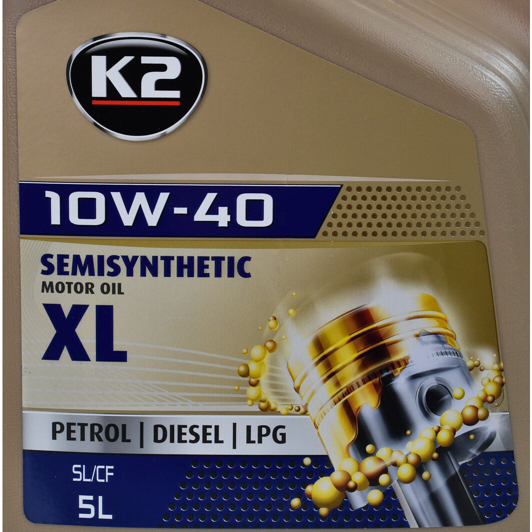 Моторное масло K2 XL 10W-40 5 л на Mercedes T2