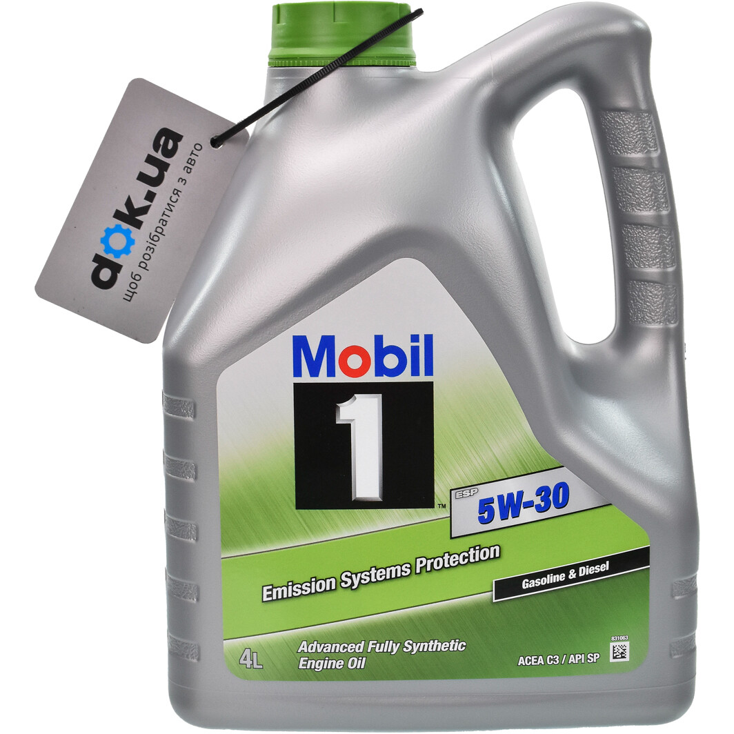 Mobil 1 ESP 5W-30 (4 л) моторное масло 4 л