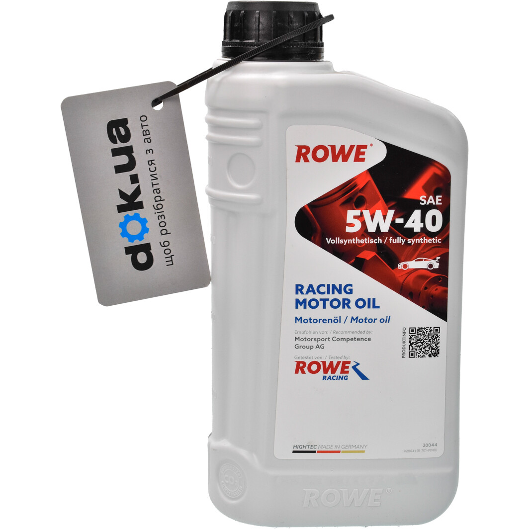 Моторное масло Rowe Racing Motor Oil 5W-40 1 л на Mitsubishi Pajero