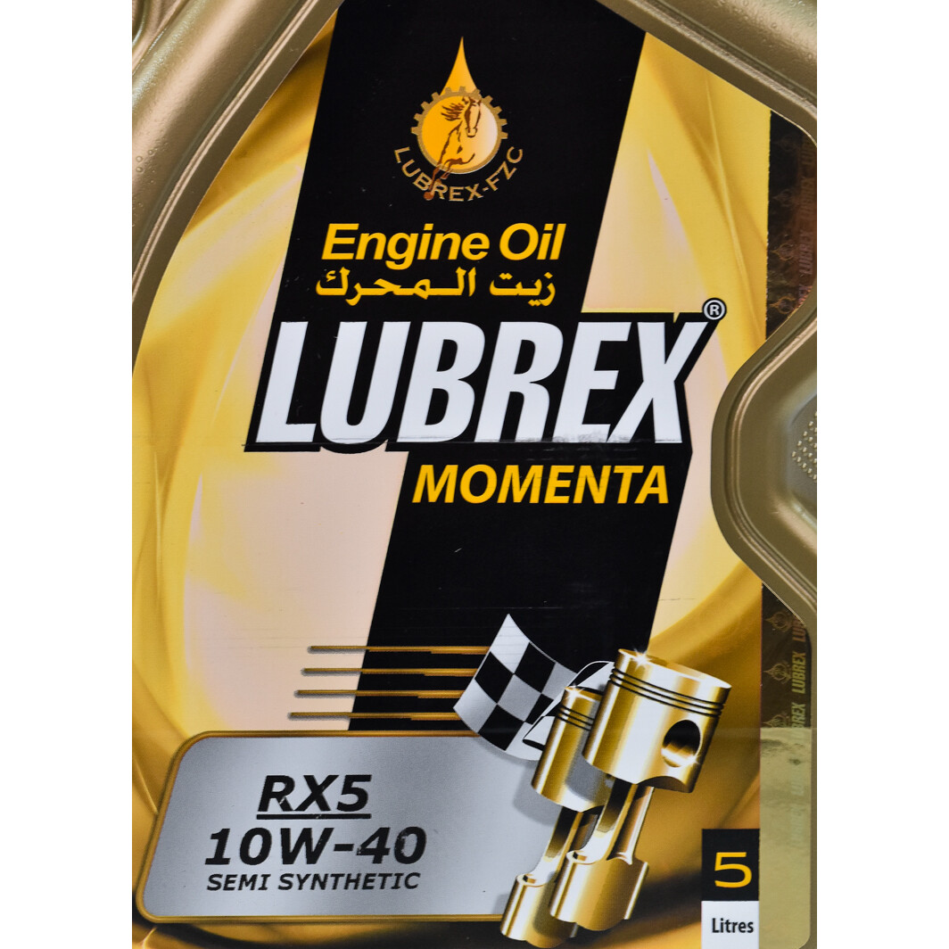 Моторна олива Lubrex Momenta RX5 10W-40 5 л на Chevrolet Cruze