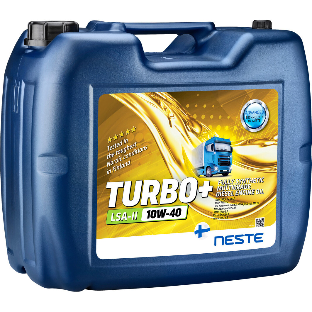 Моторна олива Neste Turbo+ LSA-II 10W-40 на Ford Fusion