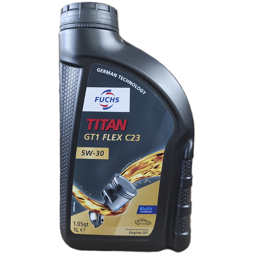 Моторное масло Fuchs Titan GT1 Flex C23 5W-30 1 л на Peugeot 307