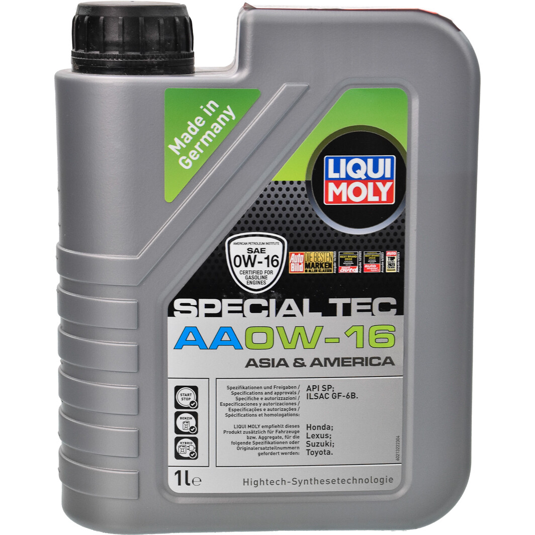 Моторное масло Liqui Moly Special Tec AA 0W-16 1 л на Jeep Grand Cherokee