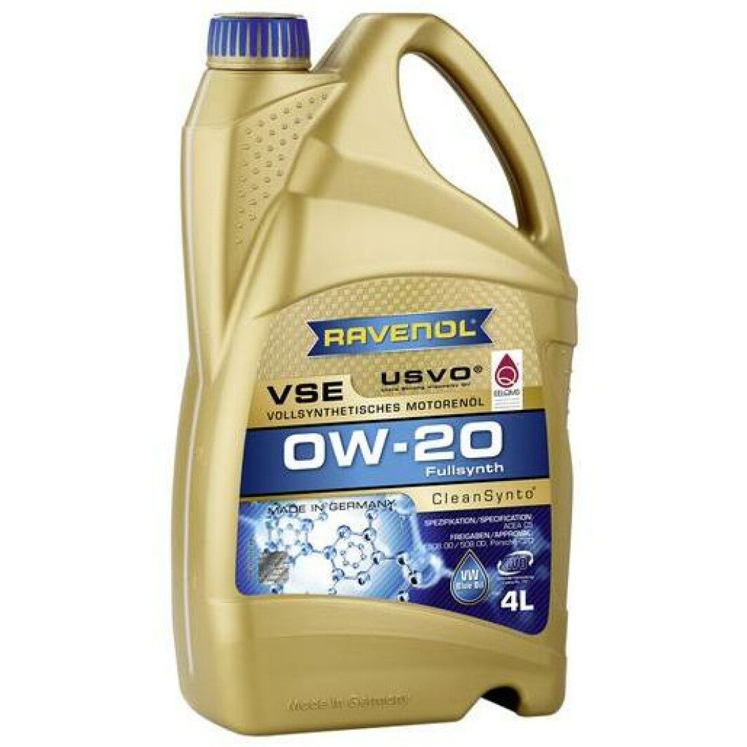 Моторна олива Ravenol VSE 0W-20 4 л на Lancia Kappa