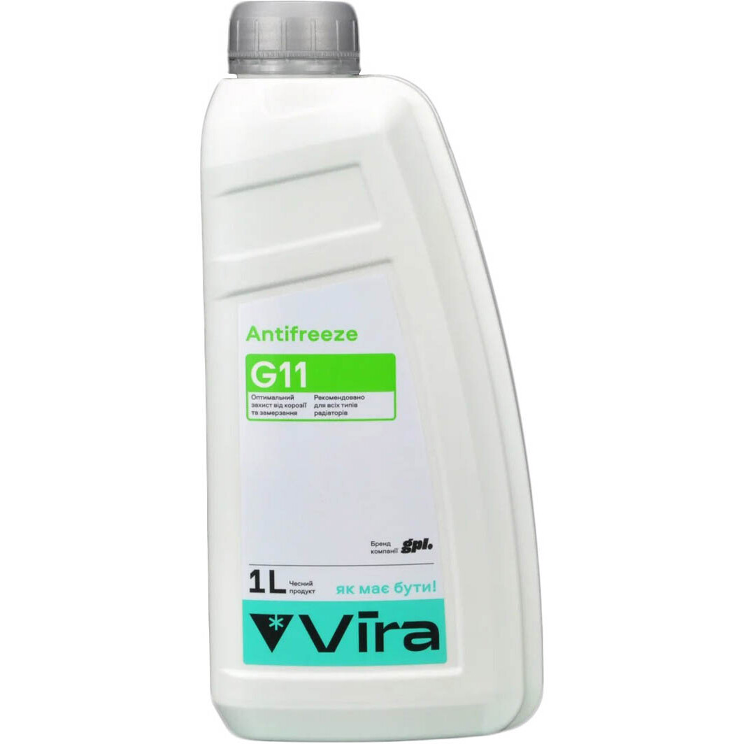 Готовий антифриз VIRA G11 зелений -40 °C