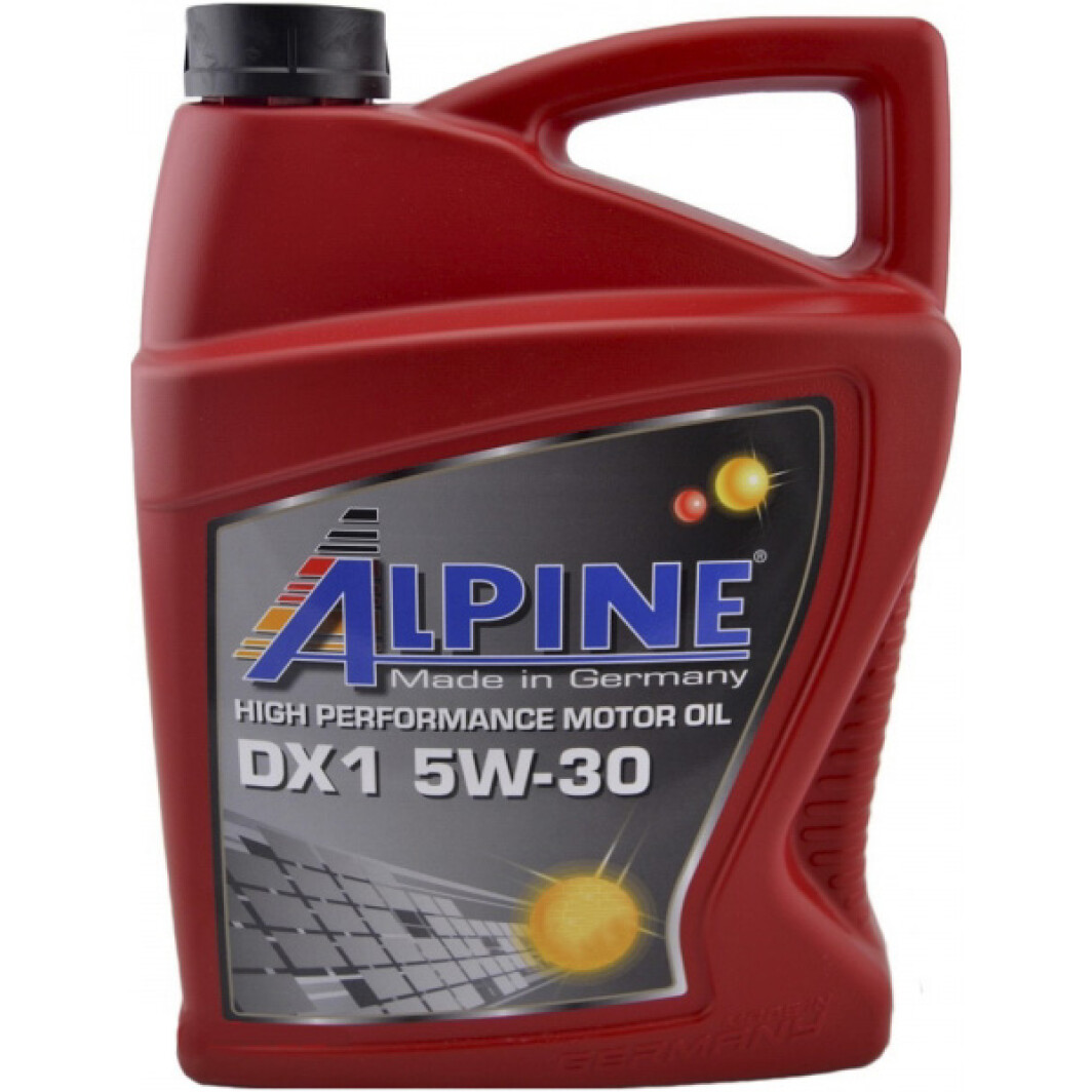 Моторное масло Alpine DX1 5W-30 4 л на Hyundai Getz
