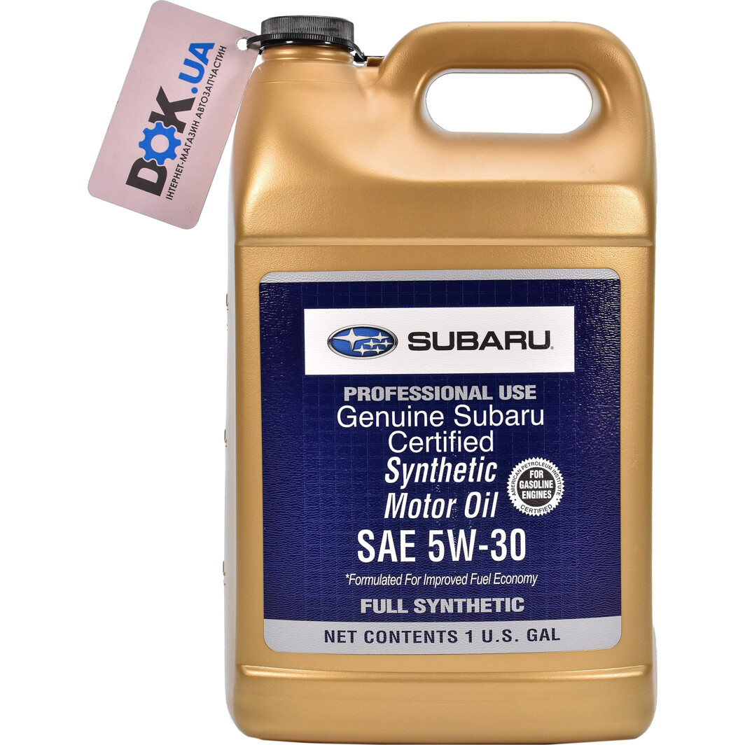 Моторна олива Subaru Certified Motor Oil 5W-30 3,78 л на Audi V8