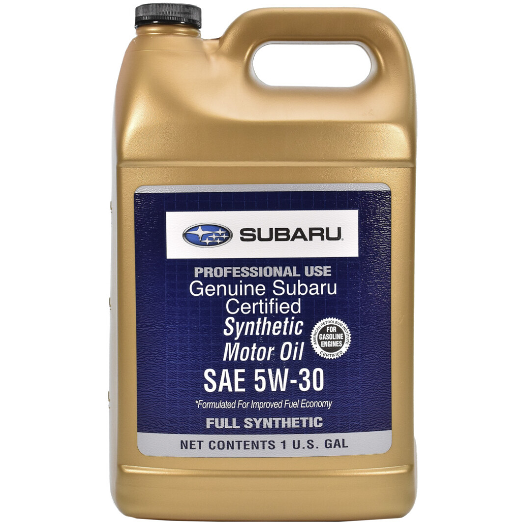 Моторное масло Subaru Certified Motor Oil 5W-30 3,78 л на Dodge Ram Van