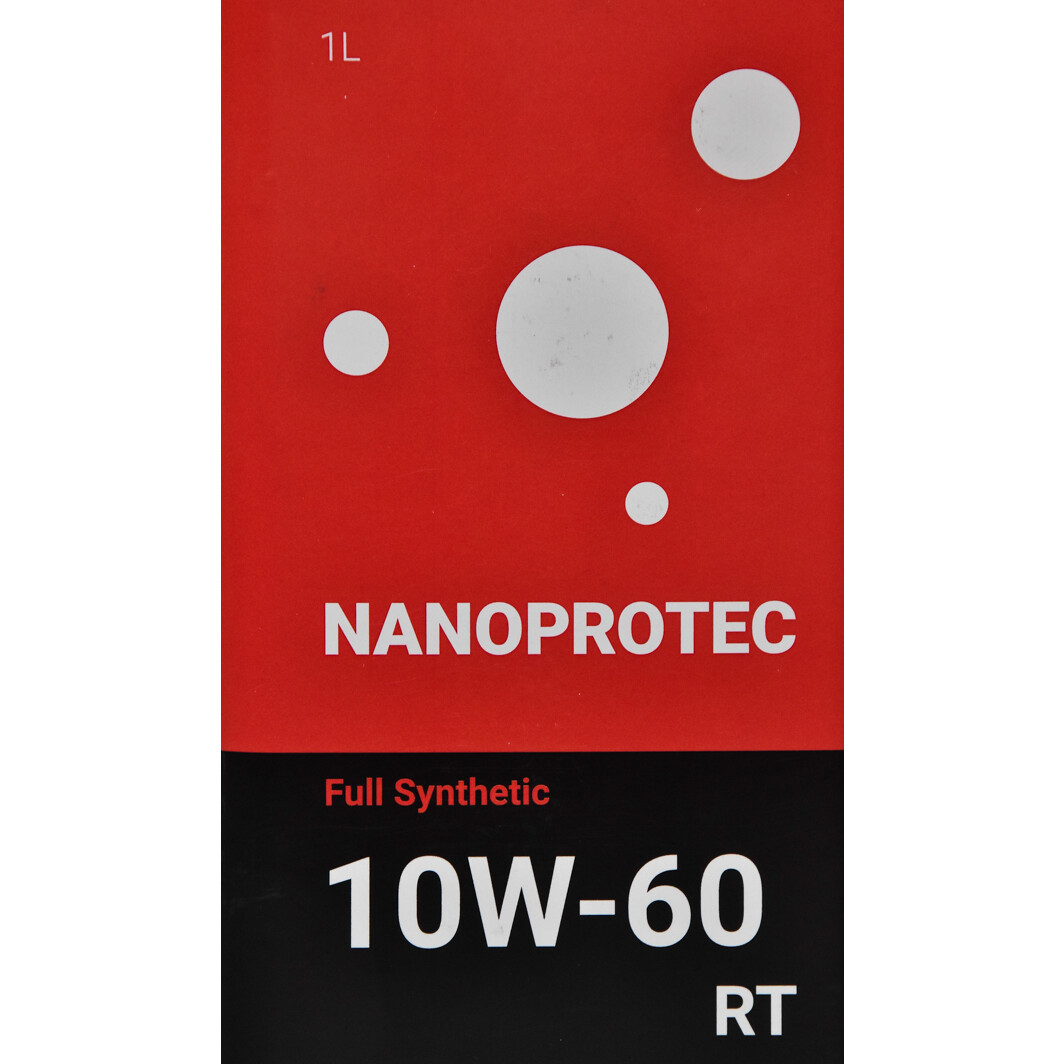 Моторное масло Nanoprotec RT 10W-60 1 л на Chevrolet Zafira