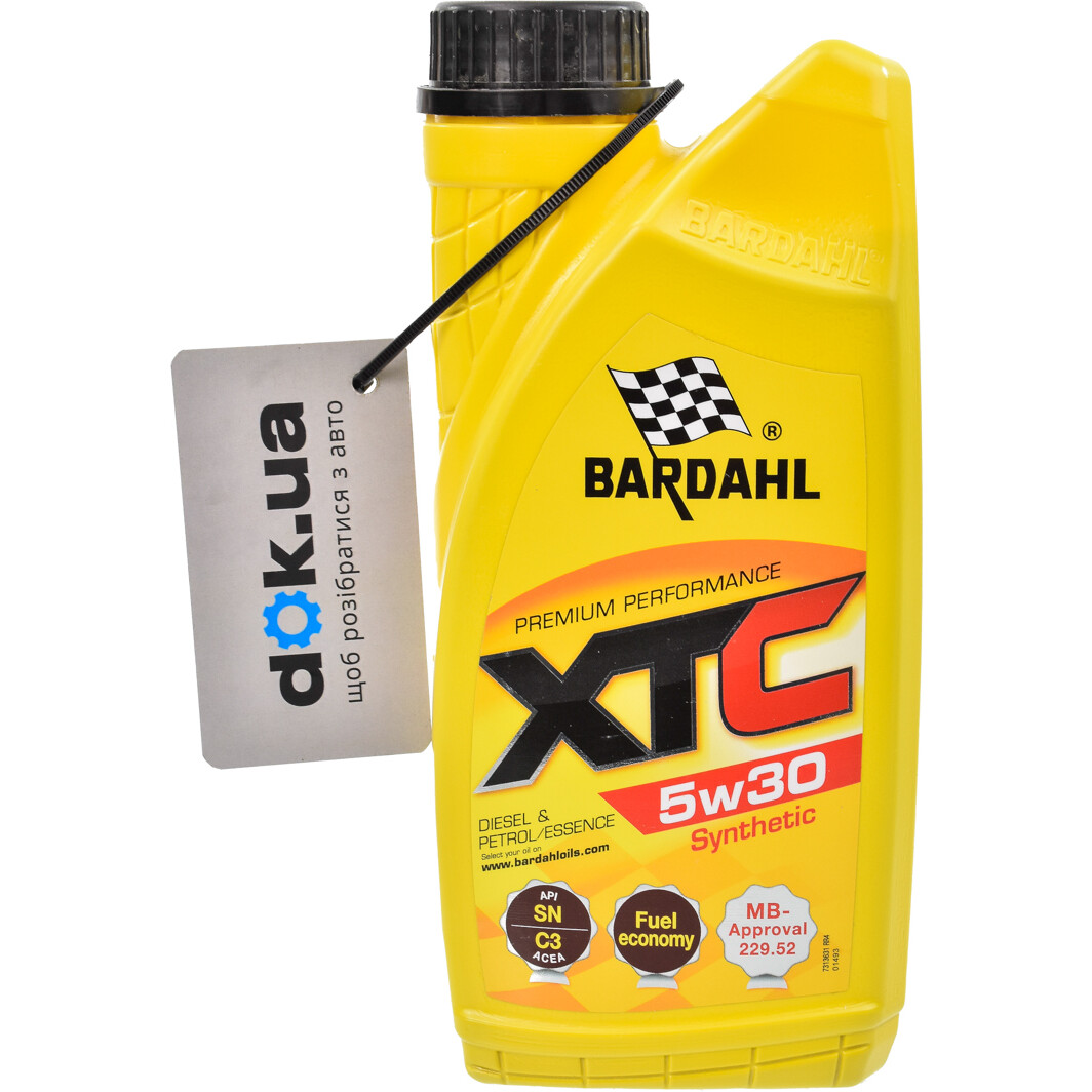 Моторное масло Bardahl XTC 5W-30 1 л на Chevrolet Zafira