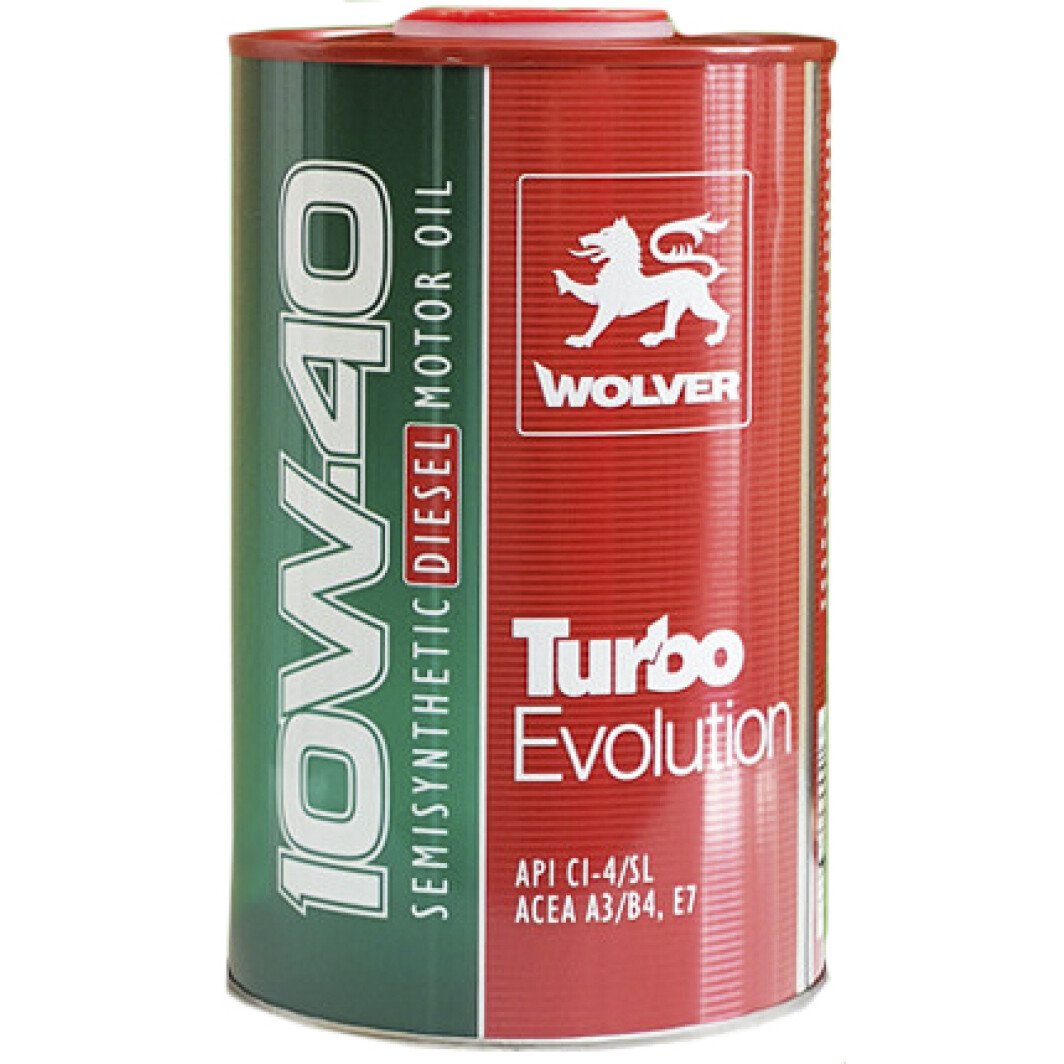 Моторна олива Wolver Turbo Evolution 10W-40 1 л на Mazda B-Series