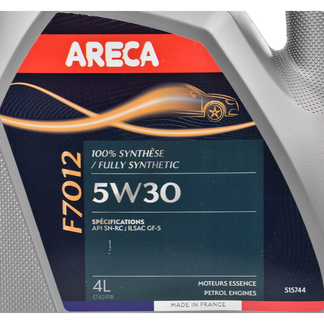 Моторное масло Areca F7012 5W-30 4 л на Toyota Sequoia