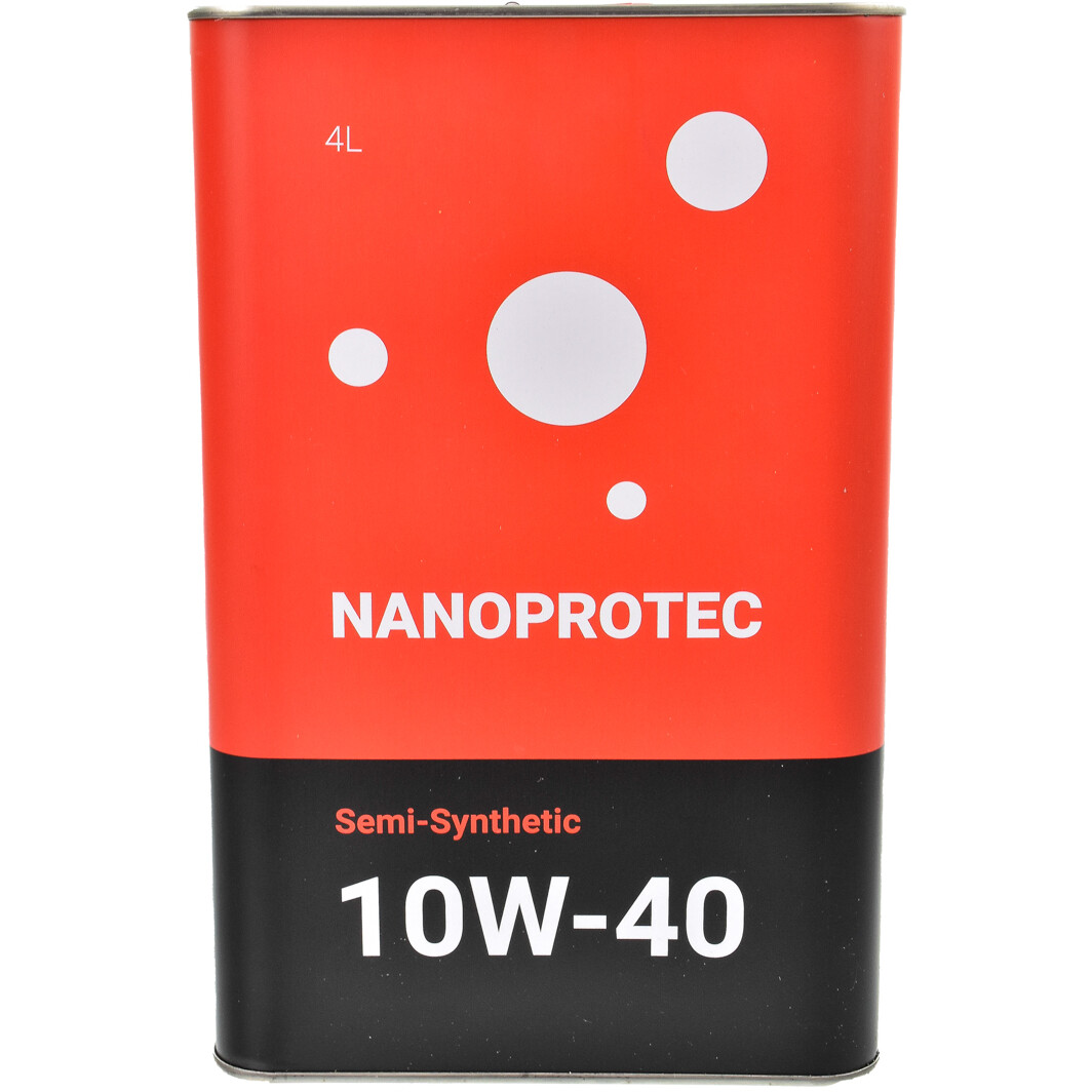 Моторное масло Nanoprotec Semi-Synthetic 10W-40 4 л на Ford Mustang